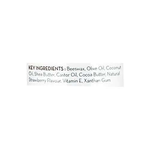 Mamaearth Natural Lip Balm With Shea Butter & Strawberry For Women, 4.5 g  