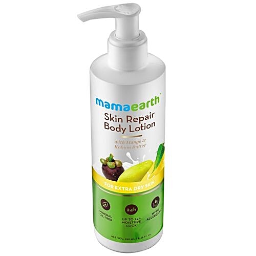 Mamaearth Natural Winter Body Lotion With Mango & Kokum Butter For Women & Men, 250 ml  