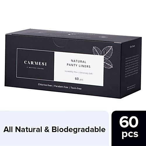Carmesi All Natural Panty Liners, 60 pcs  