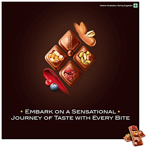 Buy Fabelle Open Secret Milk, With Nuts & Berries Bar Online at Best