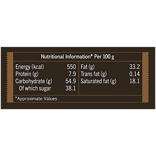 Fabelle Exquisite Chocolates - Rocky Road Milk Chocolate With Fruits, Nuts & Crispies, 120 g  