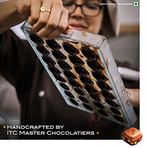 Fabelle Exquisite Chocolates - Rocky Road Milk Chocolate With Fruits, Nuts & Crispies, 120 g  