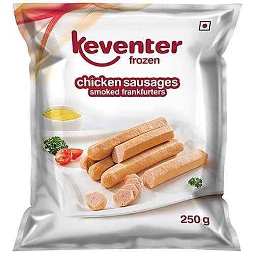 Keventer Smoked - Franks, 250 g  Zero Sugar