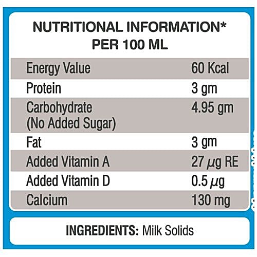 Keventer Homogenised & UHT Treated Toned Milk, 200 ml Carton Fortified with Vitamins A & D