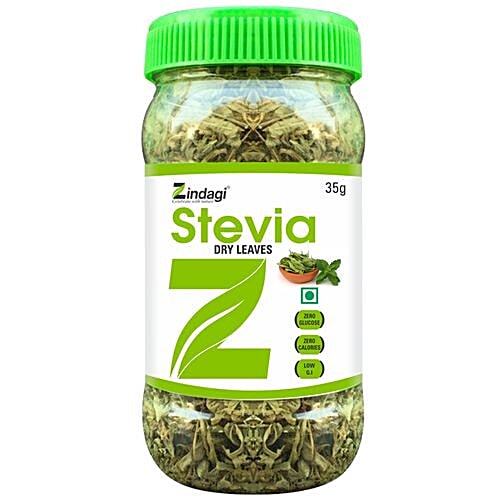 Buy Zindagi Stevia Dry Leaves Online at Best Price of Rs 125 bigbasket