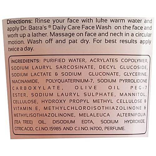 Dr Batra's Daily Care Face Wash, 200 g