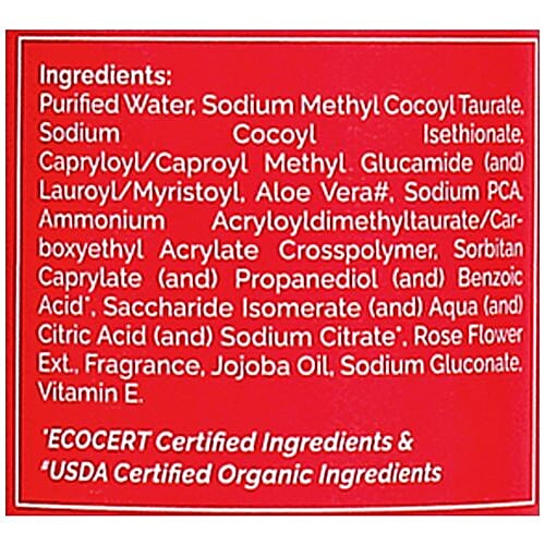 Buy Greenberry Organics Rose & Jojoba Oil Face Wash Online at Best