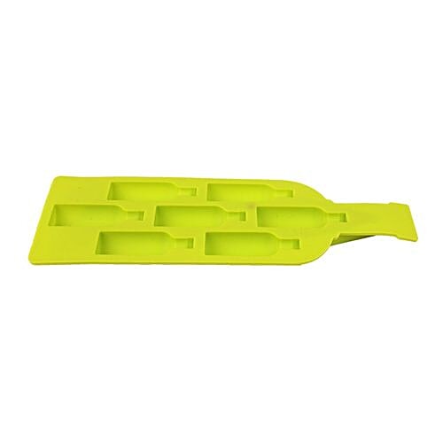 DP Bottle Shaped Silicone Ice Mould Tray - Green, BB 134, 1 pc  