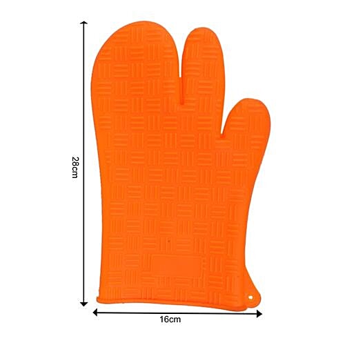 DP Silicone Mitt - Orange, BB 127, 1 pc  