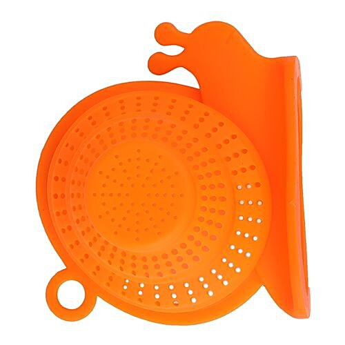 DP Silicone Strainer, Snail Shaped - Orange, BB 163, 1 pc  