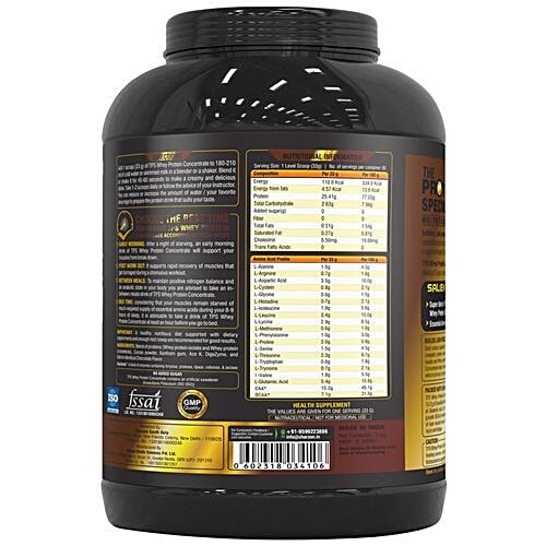 The Protein Specialist Whey Protein Concentrate - Chocolate, 2 kg  