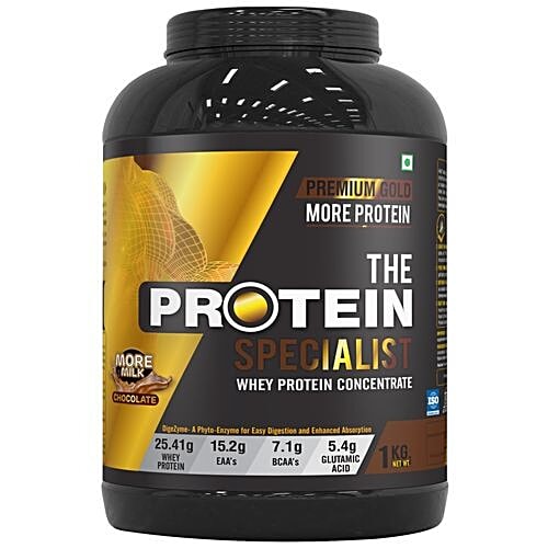 The Protein Specialist Whey Protein Concentrate - Chocolate, 2 kg  