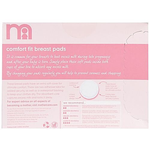 Buy Mothercare Comfort Fit Breast Pad Online at Best Price of Rs 599