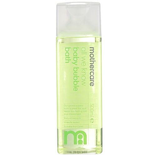 mothercare bubble bath