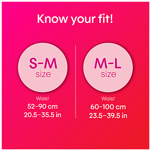 Kotex Overnight Period Panties - 360 Degree Anti-Leakage Protection, M/L, 10 pcs