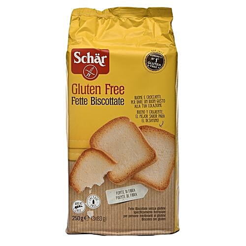 Schar Fette Biscottate Rusk - Gluten Free, 250 g