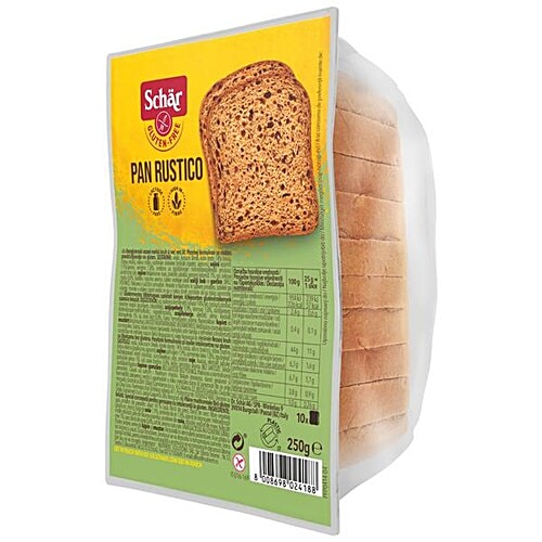 Schar Pan Rustico Gluten Free Bread, 250 g  