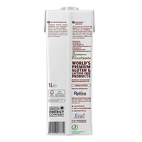 Buy The Bridge Bio Organic Almond Drink Gluten & Sugar Free Online at