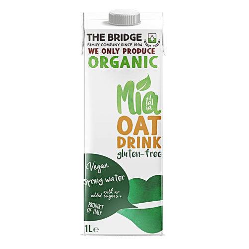 The Bridge Bio Organic Oat Drink - Gluten Free, 1 L Tetra Pak 