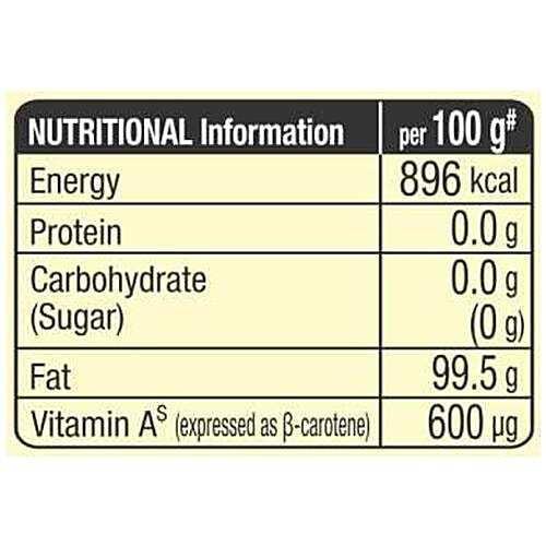 mother dairy Cow Ghee, 1 L Pet Jar 