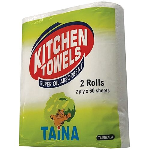 Buy Taina Kitchen Towel 2 Rolls Online At Best Price Bigbasket
