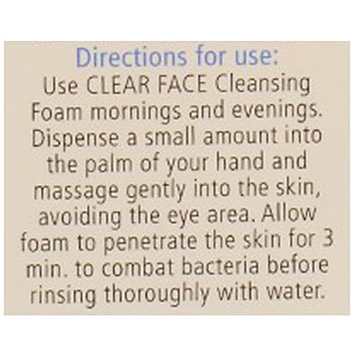 Sebamed Clear Face Cleansing Foam - For Acne-prone Skin, pH 5.5, 50 ml Combats pimples & blackheads, Gentle & effective deep pore cleansing, Oil Free, Non drying