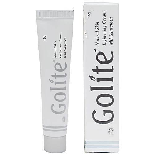 Golite Natural Skin Lightening Cream With Sunscreen, 15 g  