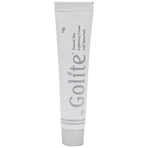 Golite Natural Skin Lightening Cream With Sunscreen, 15 g  