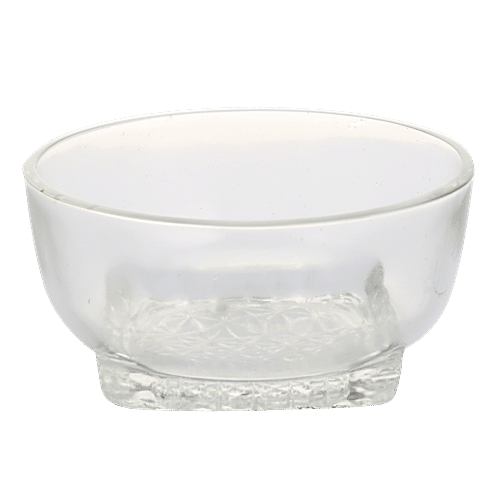 Gupta Glass Ideas Glass Serving  Bowls, 300 ml (Pack of 2) 