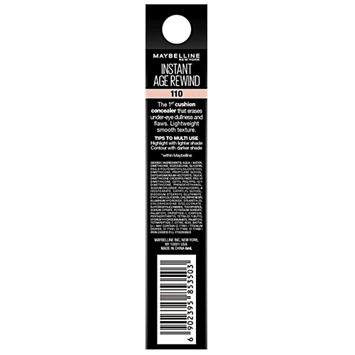 Maybelline New York Instant Age Rewind Concealer, 6 g Fair 