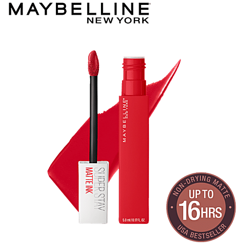 Maybelline New York Super Stay Matte Ink Liquid Lipstick, 5 g 220 Ambitious 