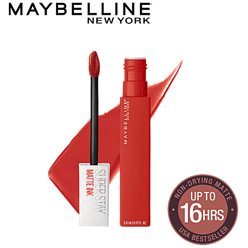 Maybelline New York Super Stay Matte Ink Liquid Lipstick, 5 g 205 Assertive 