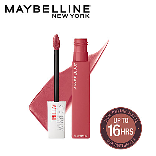 Maybelline New York Super Stay Matte Ink Liquid Lipstick, 5 g 225 Delicate 