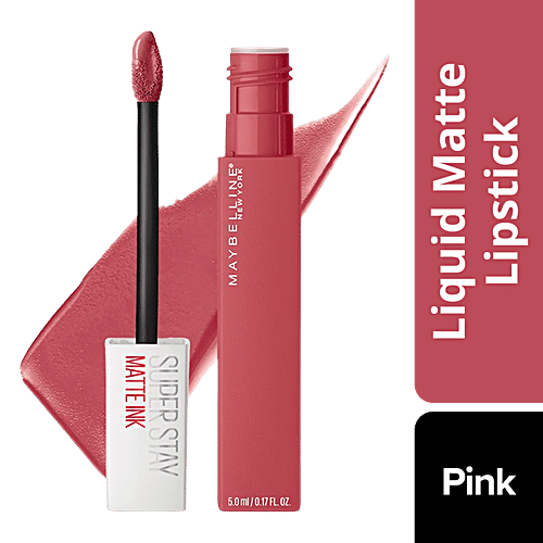 Maybelline New York Super Stay Matte Ink Liquid Lipstick, 5 g 225 Delicate 
