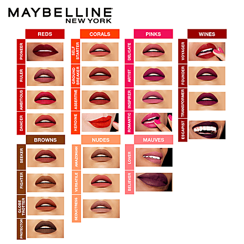 Maybelline New York Super Stay Matte Ink Liquid Lipstick, 5 g 210 Versatile 