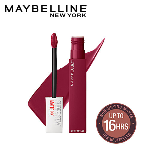 Maybelline New York Super Stay Matte Ink Liquid Lipstick, 5 g 115 Founder 