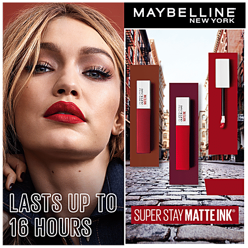 Maybelline New York Super Stay Matte Ink Liquid Lipstick, 5 g 115 Founder 