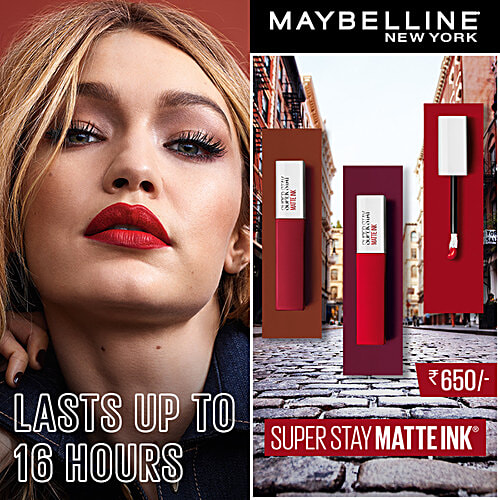 Maybelline New York Super Stay Matte Ink Liquid Lipstick, 5 g 115 Founder 