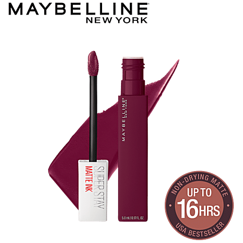 Maybelline New York Super Stay Matte Ink Liquid Lipstick, 5 g Transformer 