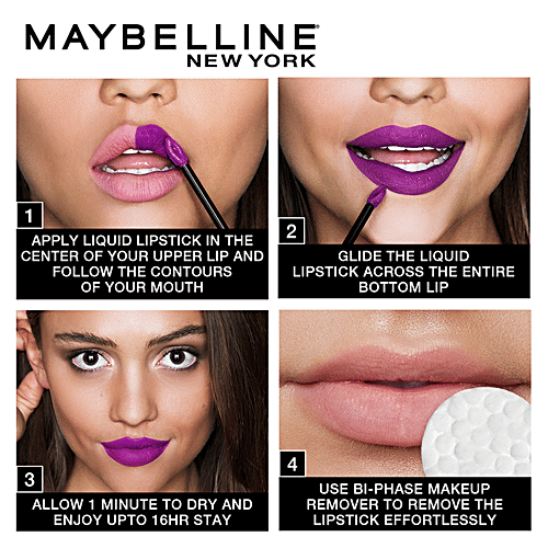 Maybelline New York Super Stay Matte Ink Liquid Lipstick, 5 g 120 Artist 