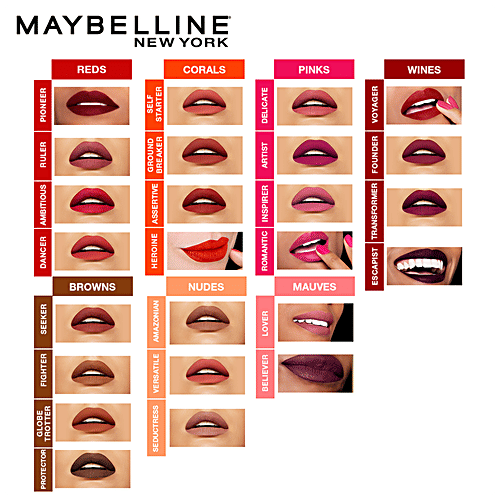 Maybelline New York Super Stay Matte Ink Liquid Lipstick, 5 g 118 Dancer 