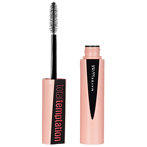 Maybelline New York Total Temptation Washable Mascara - Blackest Black, 8.25 ml  