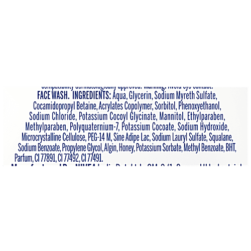 Nivea Milk Delights Face Wash With Honey For Dry Skin, 50 ml  