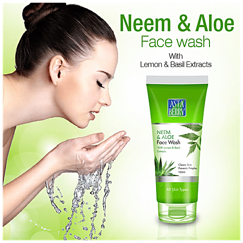 Buy Astaberry Neem & Aloe Face Wash Online at Best Price bigbasket