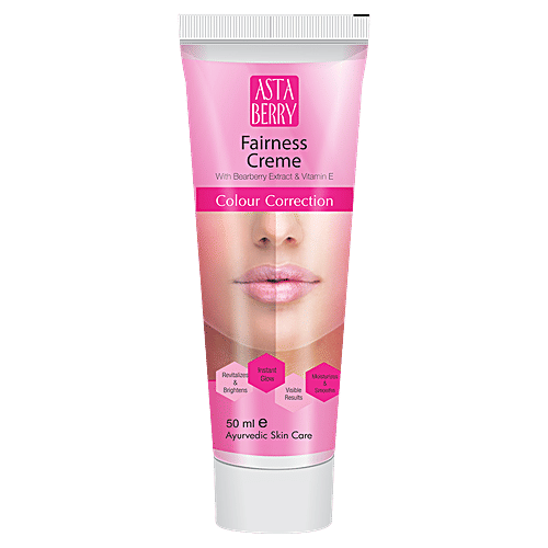 Astaberry Vitamin C Face Wash Scrub, 100 ml GET FREE Fairness Creme