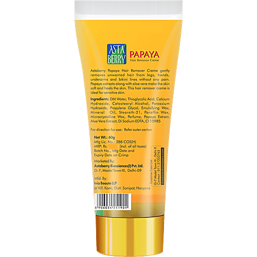Buy Astaberry Ikin Papaya Hair Remover Crème Online at Best Price of Rs