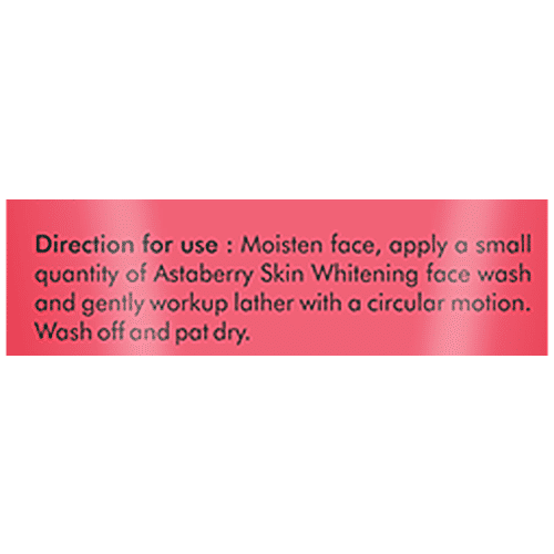 Astaberry Detan Skin Whitening Face Wash, 100 ml GET FREE Fairness Creme 