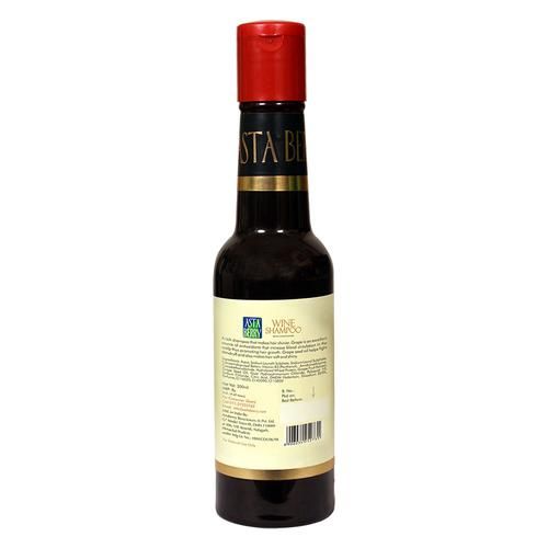 Astaberry Wine Shampoo with Conditioner - Made from Real Black Grapes, For Long & Healthy Hair, 200 ml  