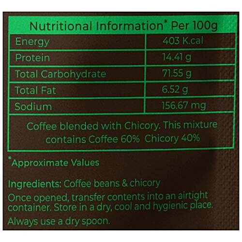 Continental Malgudi 60 Degree Fresh Filter Coffee, 100 g Pouch 