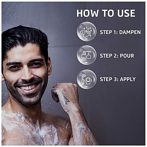 Bombay Shaving Company Activated Charcoal Face & Body Wash - With Anti-Pollution Effect, 200 ml  